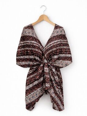 🌺 Athleta Swim Cover-Up Tunic – Boho Print – Women’s XS/S